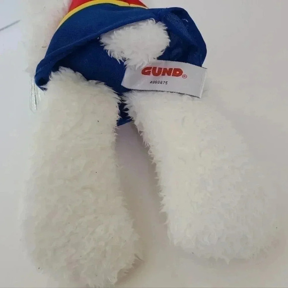 Gund DC Comics Wonder Woman Plush Teddy Bear White Stuffed Animal Toy - Picture 6 of 6